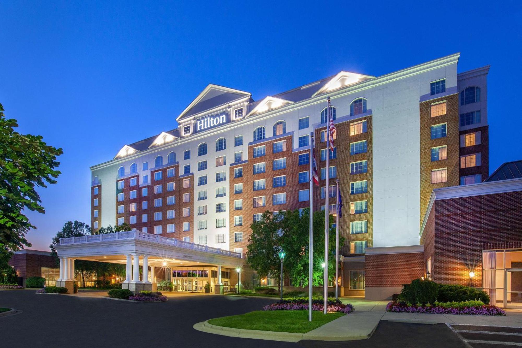 ホテル Hilton Columbus/Polaris エクステリア 写真